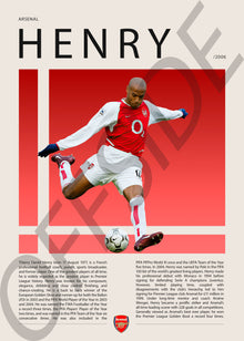 Thierry Henry "Titi" en Arsenal Temporada 2006
