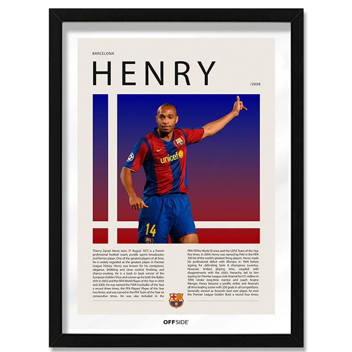 Thierry Henry "Titi" en Barcelona Temporada 2008