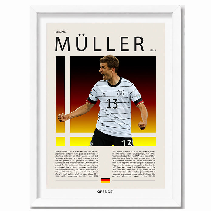 Thomas Muller "Muller" en Alemania Clasificatorias 2014