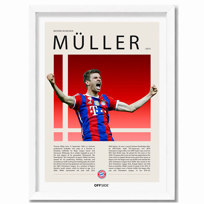 Thomas Muller "Muller" en Bayern Munich Temporada 2013