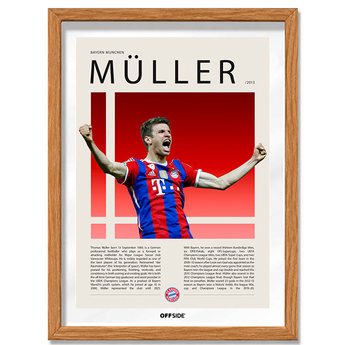 Thomas Muller "Muller" en Bayern Munich Temporada 2013