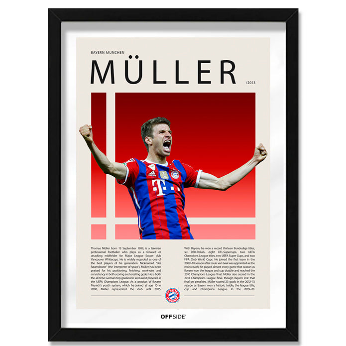 Thomas Muller "Muller" en Bayern Munich Temporada 2013