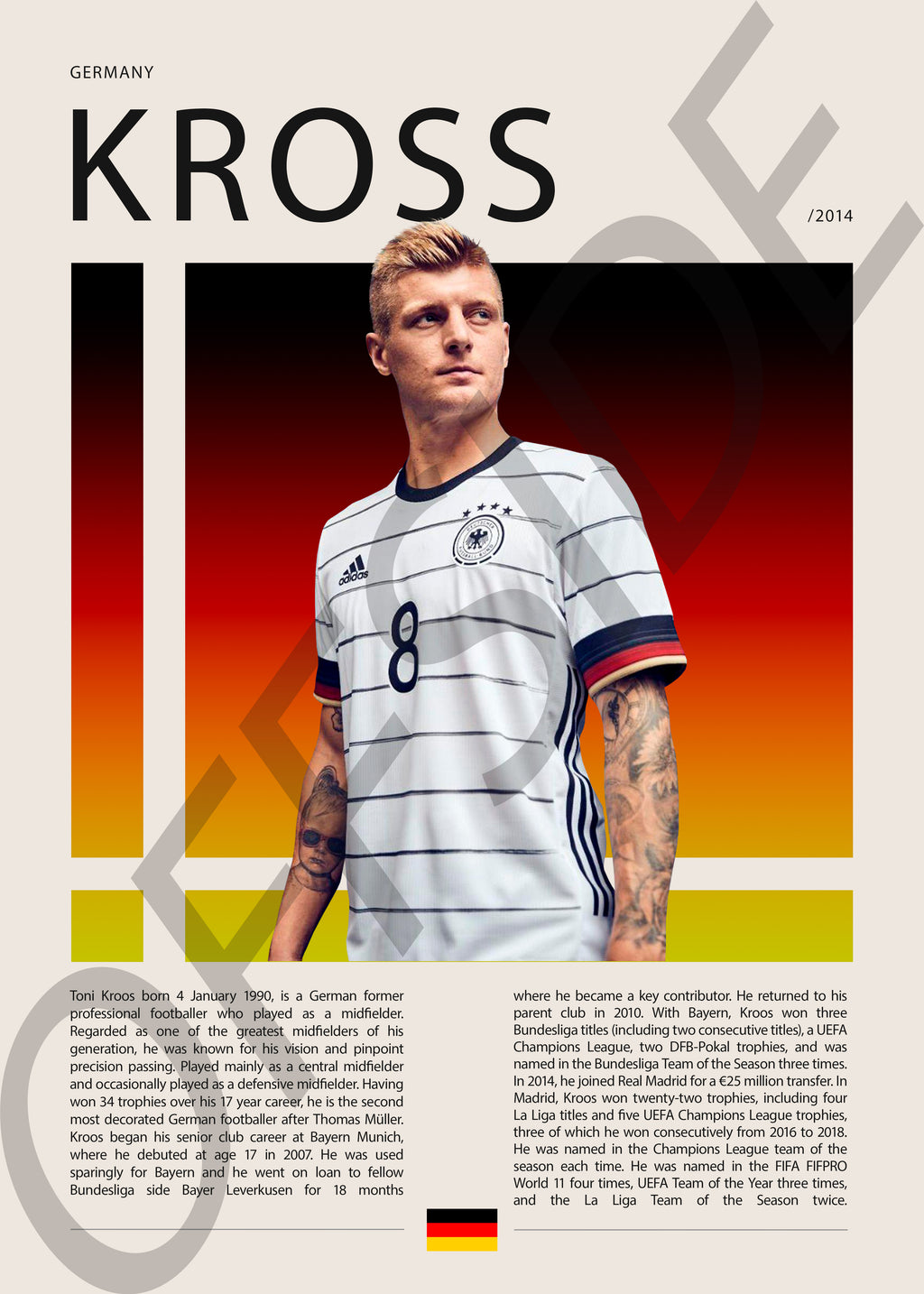 Toni Kross "Kross" en Alemania Clasificatorias 2014