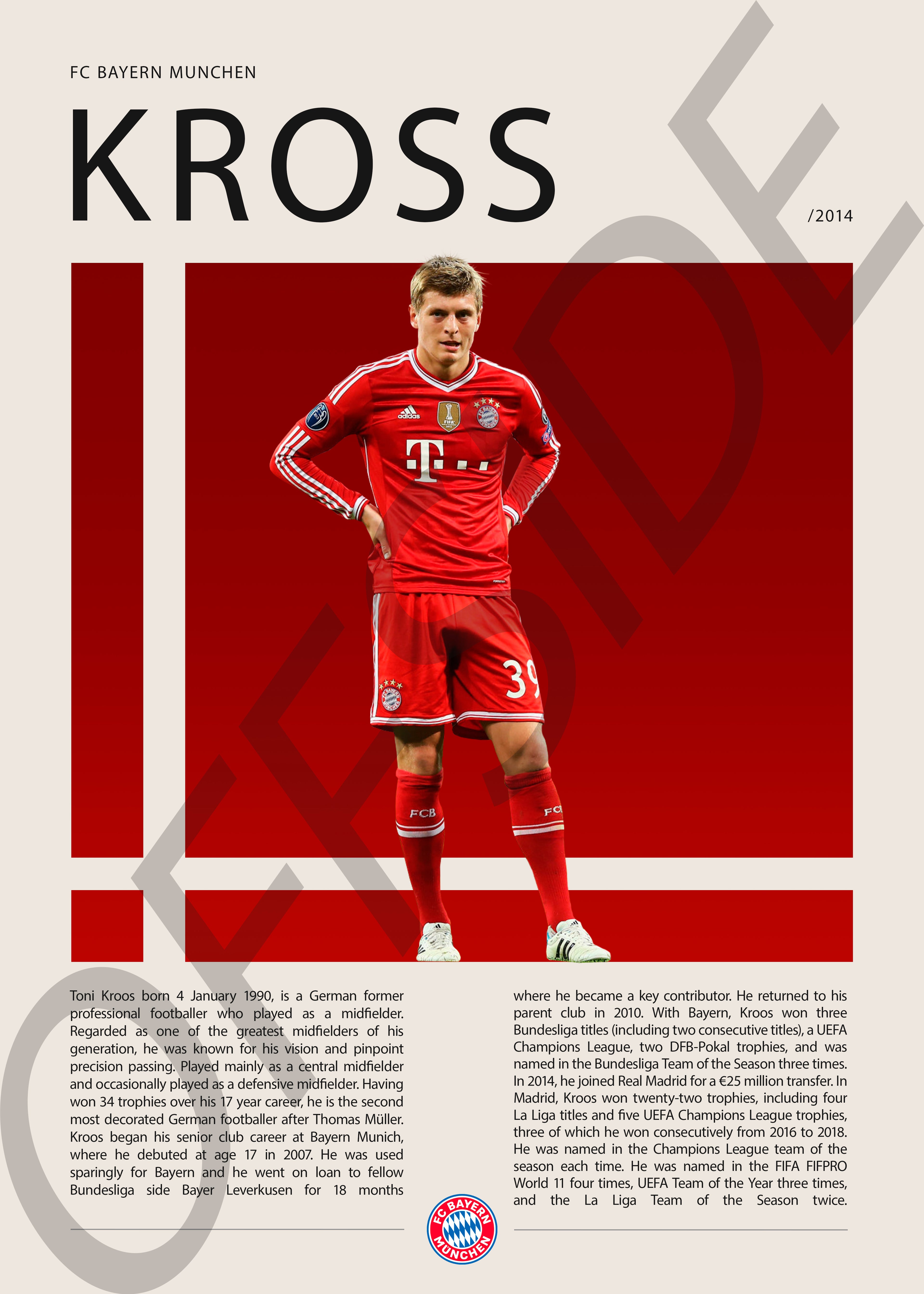 Toni Kross "Kross" en Bayern Munich Temporada 2014