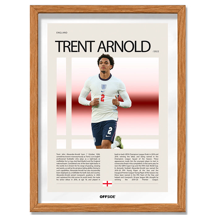 Trent Alexander-Arnold "Trent Arnold" en Inglaterra Clasificatorias 2022