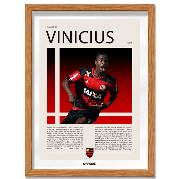 Vinicius Jr "Vini" en Flamengo Temporada 2018