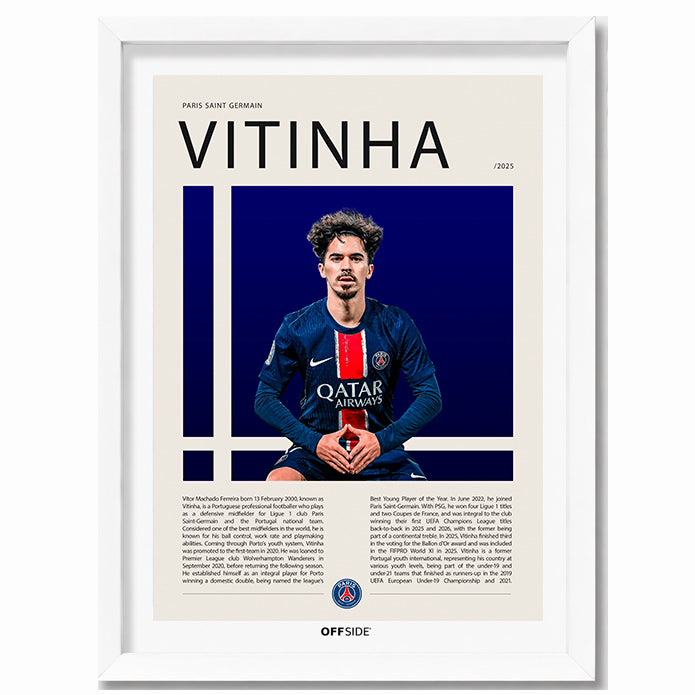 Vitor Machado Ferreira "Vitinha" en PSG Temporada 2025
