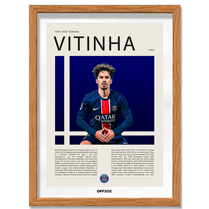 Vitor Machado Ferreira "Vitinha" en PSG Temporada 2025