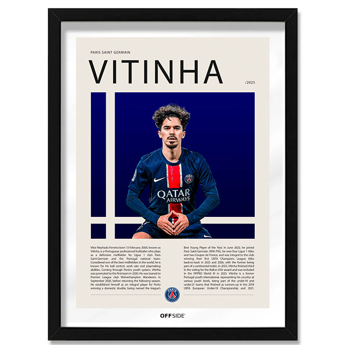 Vitor Machado Ferreira "Vitinha" en PSG Temporada 2025
