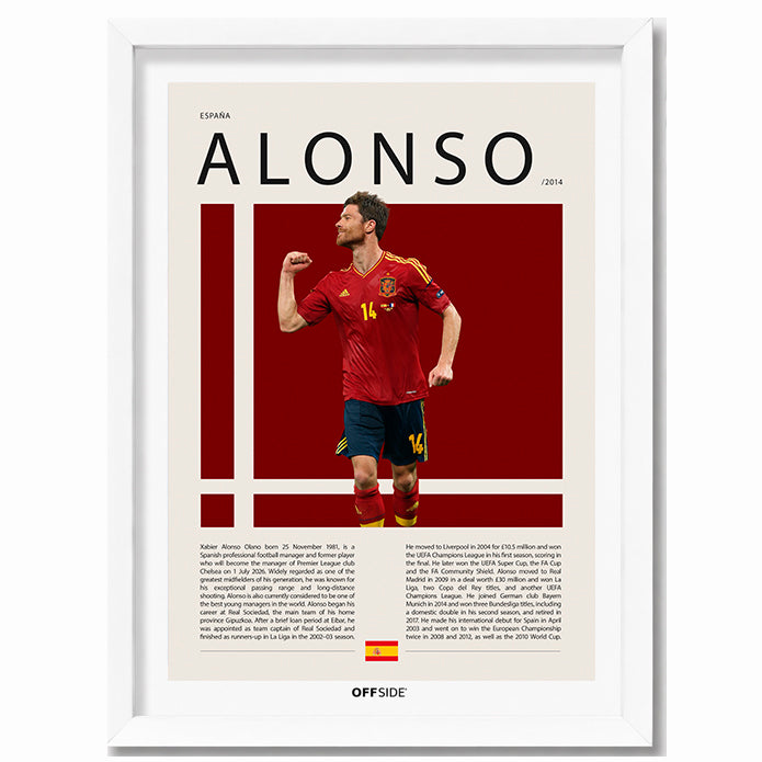 Xabi Alonso "El Maestro" en España Clasificatorias 2014