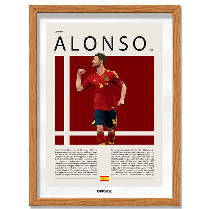 Xabi Alonso "El Maestro" en España Clasificatorias 2014