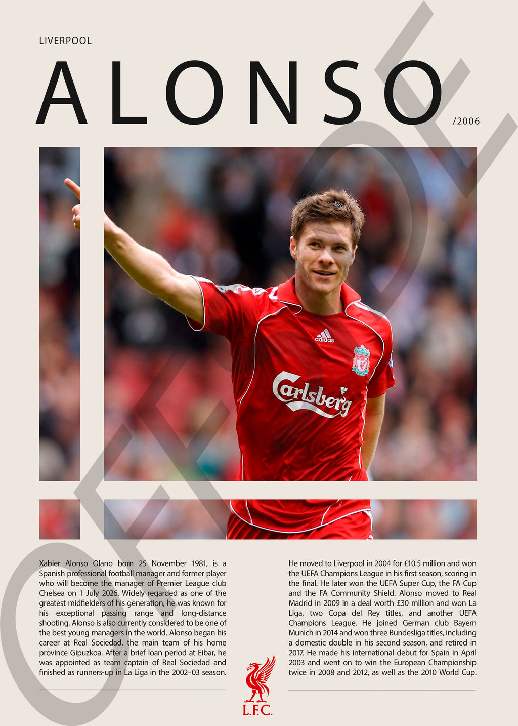 Xabi Alonso "El Maestro" en Liverpool Temporada 2006