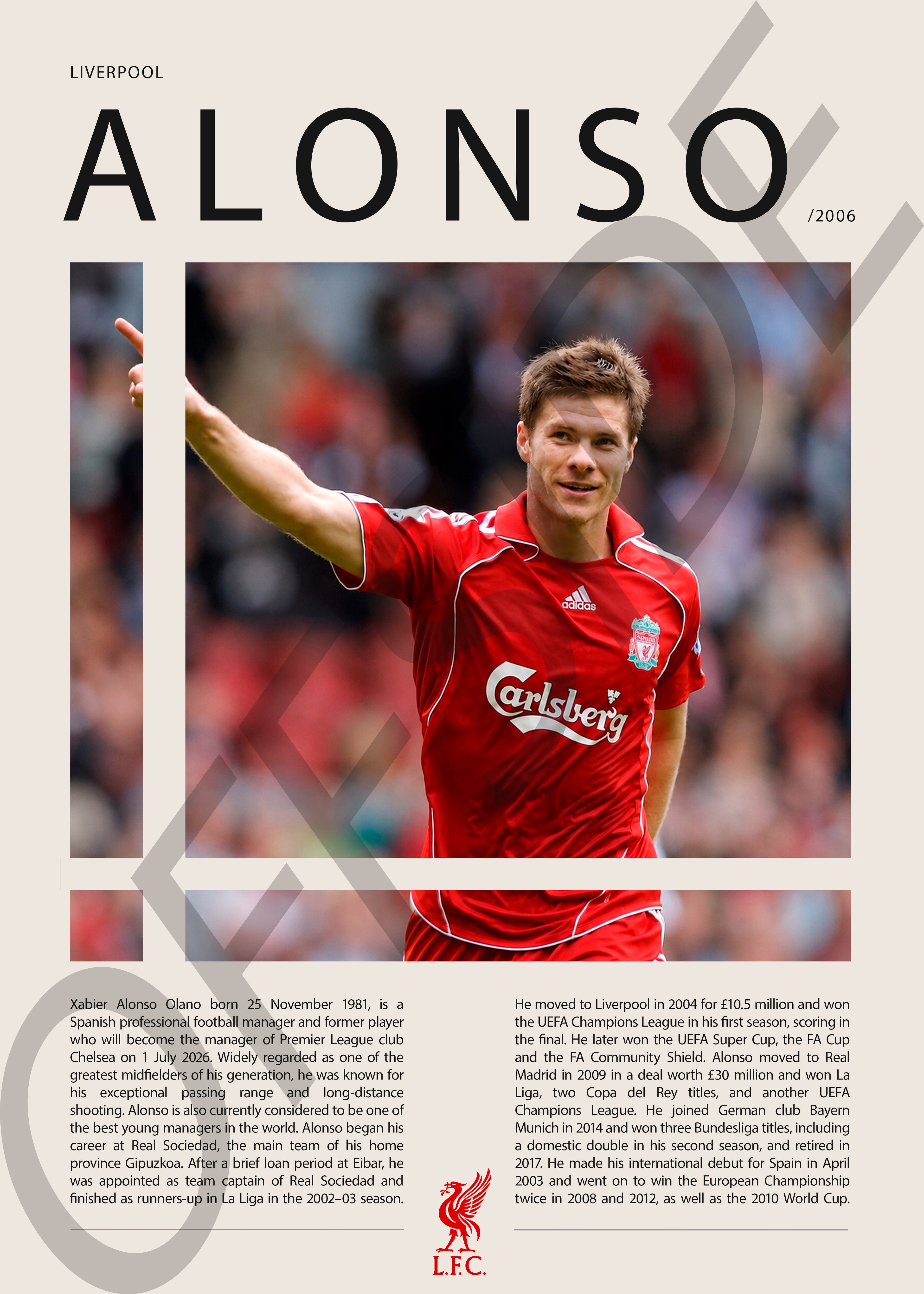 Xabi Alonso "El Maestro" en Liverpool Temporada 2006