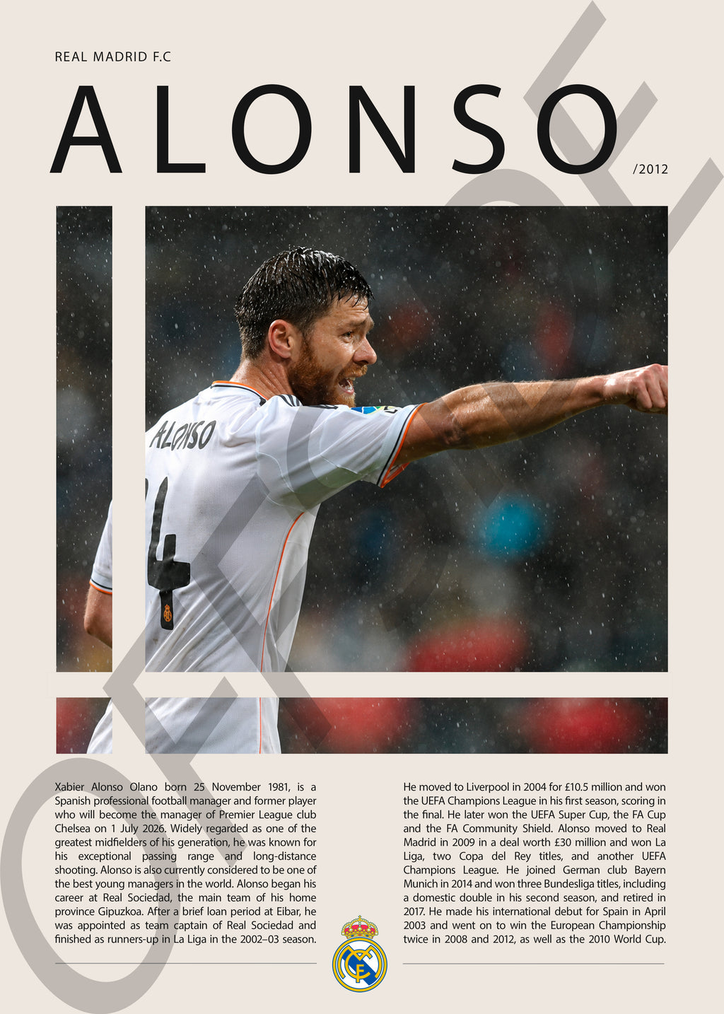 Xabi Alonso "El Maestro" en Real Madrid Temporada 2012