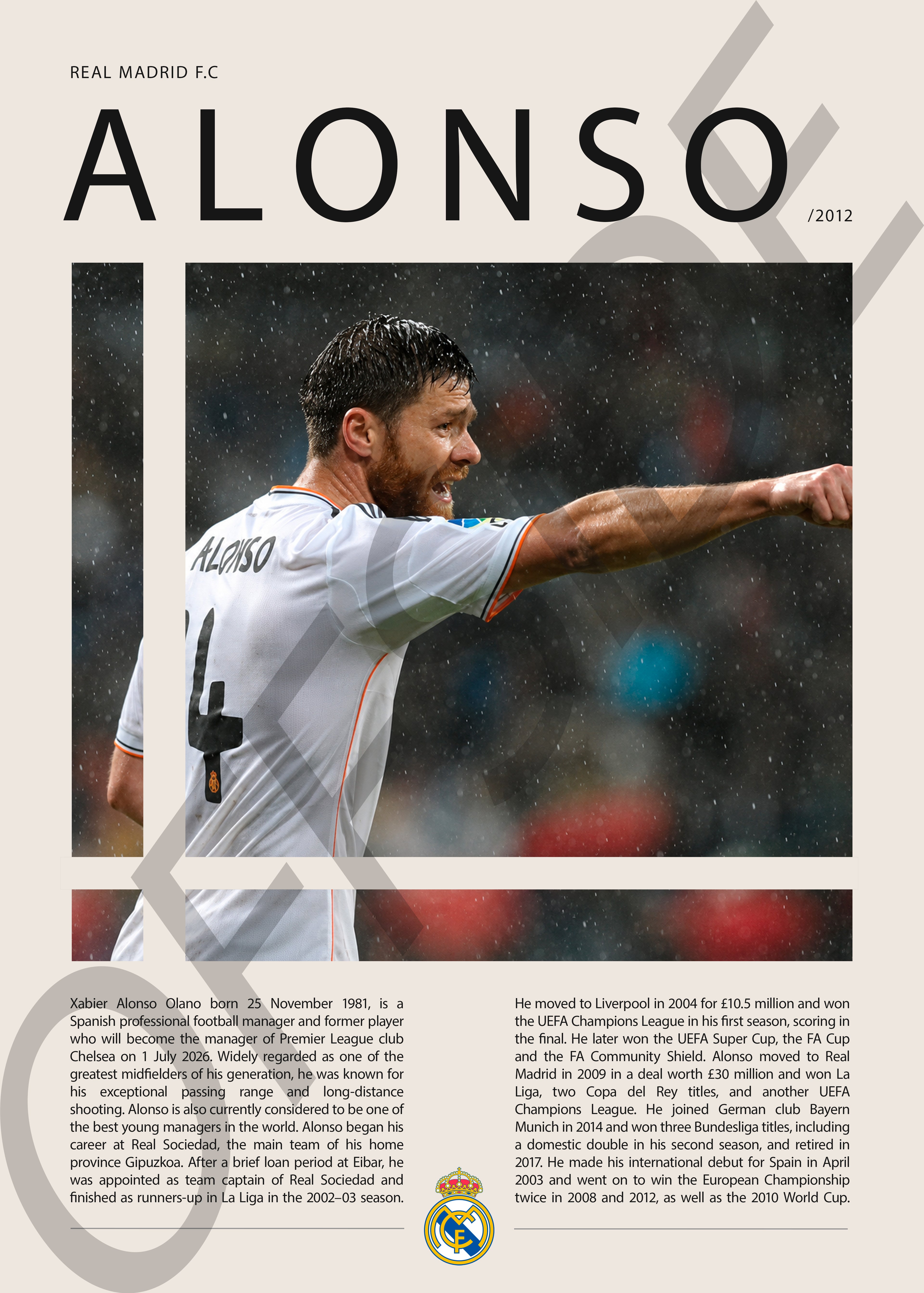 Xabi Alonso "El Maestro" en Real Madrid Temporada 2012