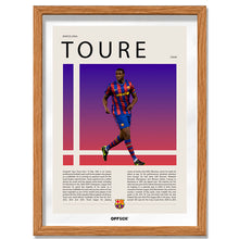 Yaya Toure "Yaya" en Barcelona Temporada 2008