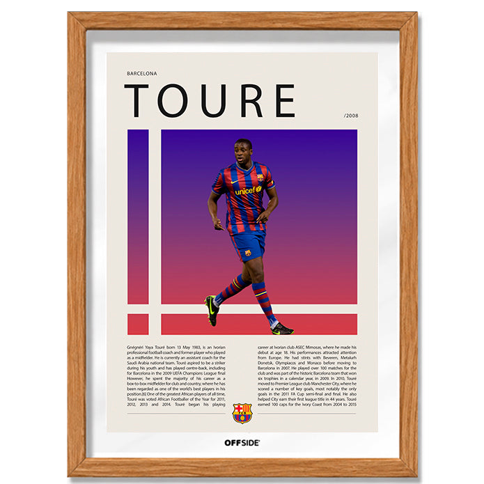 Yaya Toure "Yaya" en Barcelona Temporada 2008