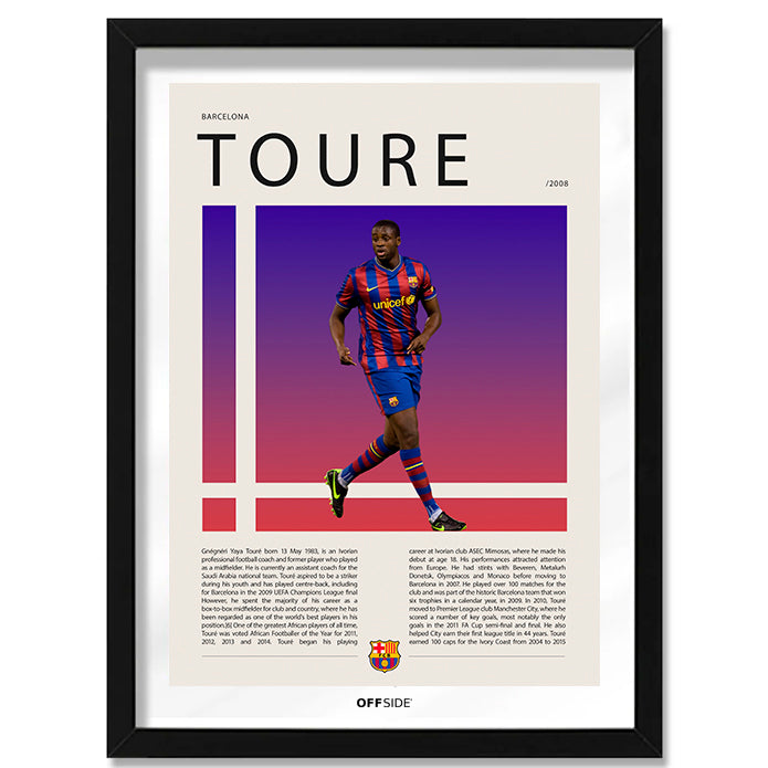 Yaya Toure "Yaya" en Barcelona Temporada 2008