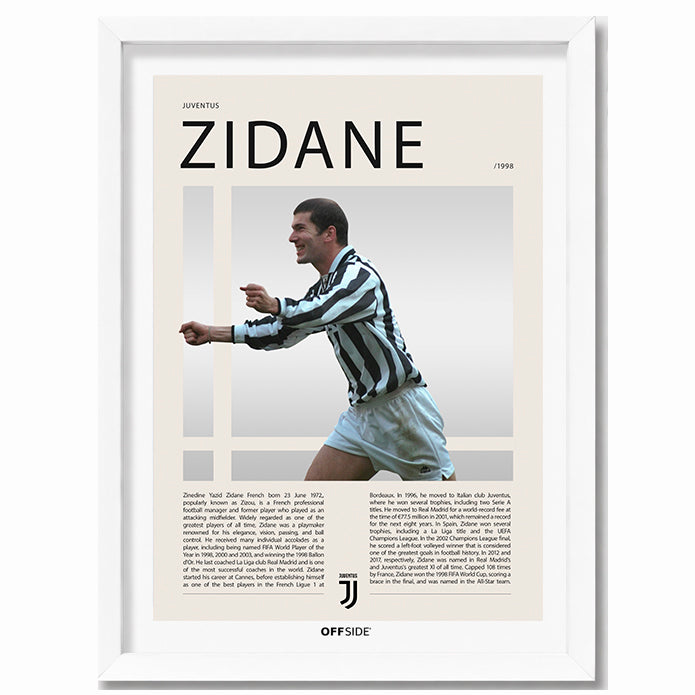 Zinedine Zidane "Zizou" en Juventus Temporada 1998