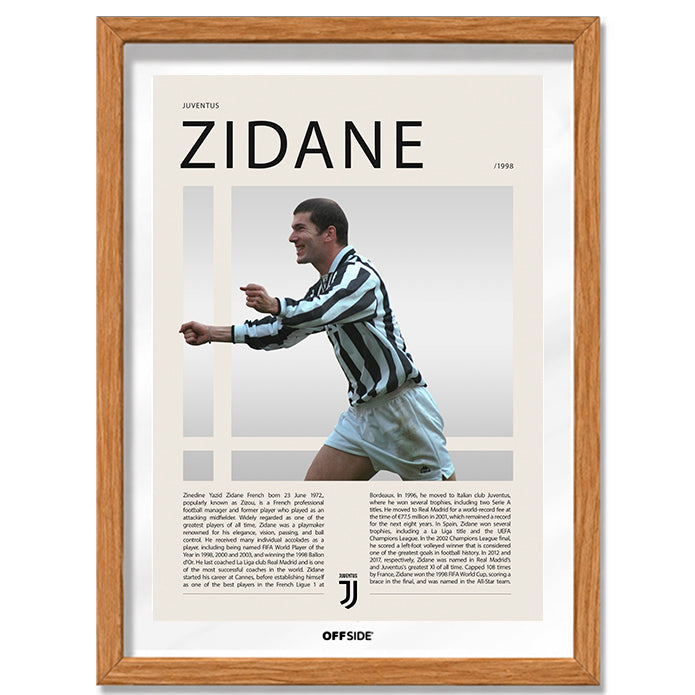 Zinedine Zidane "Zizou" en Juventus Temporada 1998