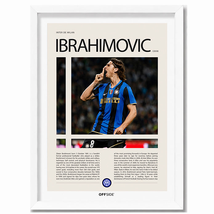 Zlatan Ibrahimović "Ibra" en Inter de Milan Temporada 2008