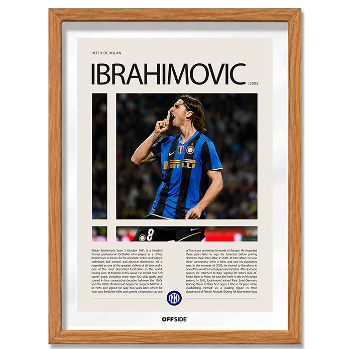 Zlatan Ibrahimović "Ibra" en Inter de Milan Temporada 2008