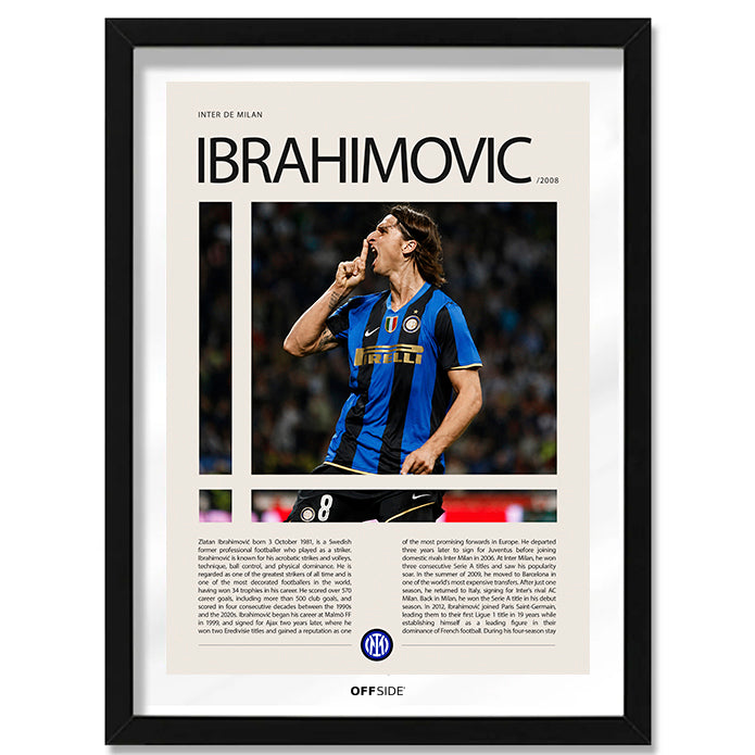 Zlatan Ibrahimović "Ibra" en Inter de Milan Temporada 2008