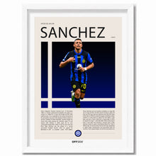 Alexis Sánchez El Niño Maravilla en Inter de Milan Temporada 2021 - marco blanco