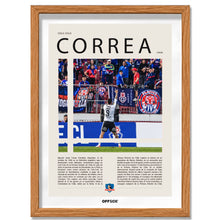 Ángel Correa en Colo Colo Temporada 2026 - marco madera