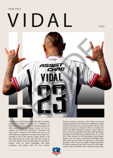 Arturo Vidal El King en Colo Colo Temporada 2025 - vista con marca de agua
