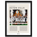 Aston Villa Campeón Europa League 2026 - marco negro