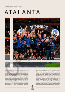 Atalanta Campeón Europa League 2024 - detalle del diseño