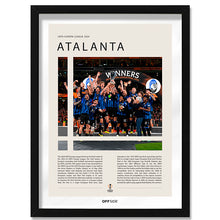 Atalanta Campeón Europa League 2024 - marco negro