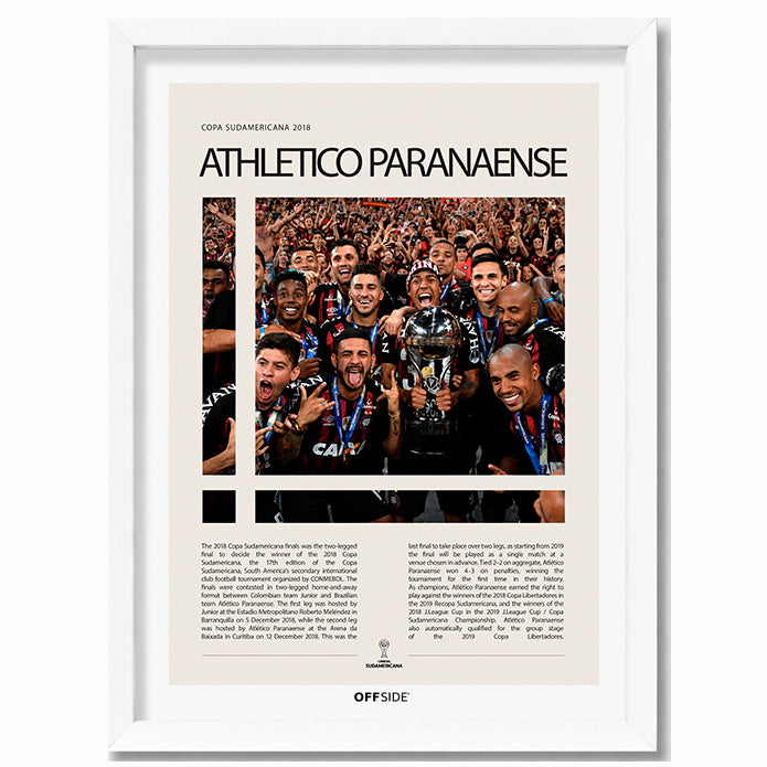 Athletico Paranaense Campeón Copa Sudamericana 2018 - marco blanco