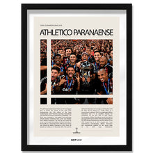 Athletico Paranaense Campeón Copa Sudamericana 2018 - marco negro