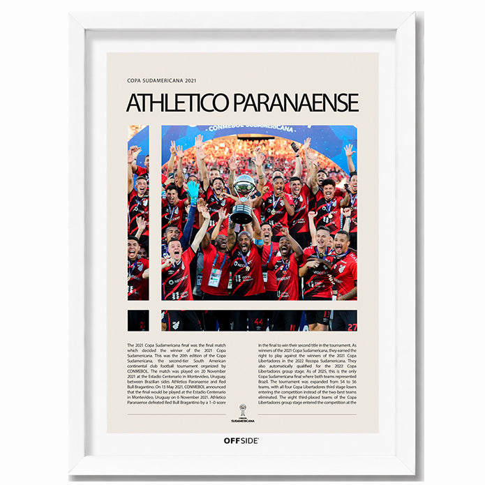 Athletico Paranaense Campeón Copa Sudamericana 2021 - marco blanco