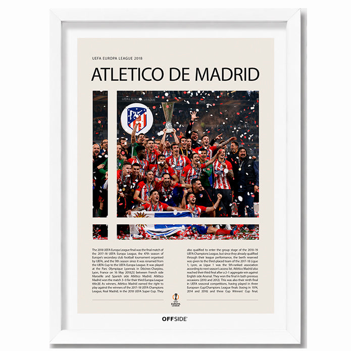 Atlético de Madrid Campeón Europa League 2018 - marco blanco
