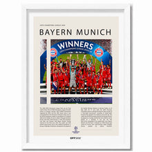Bayern Múnich Campeón Champions League 2020 - marco blanco