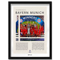 Bayern Múnich Campeón Champions League 2020 - marco negro