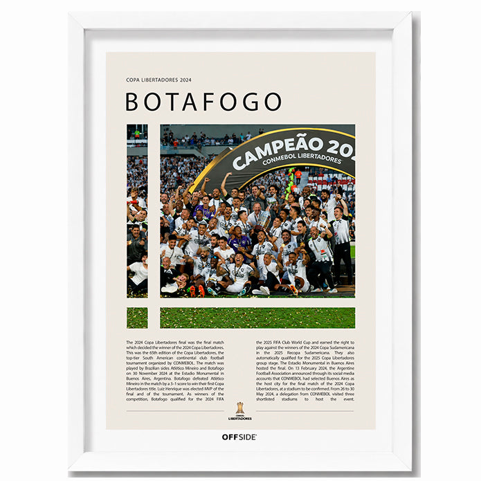 Botafogo Campeón Copa Libertadores 2024 - marco blanco