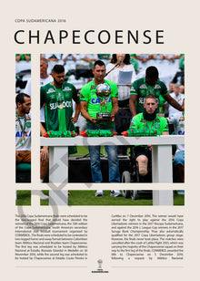 Chapecoense Campeón Copa Sudamericana 2016 - detalle del diseño