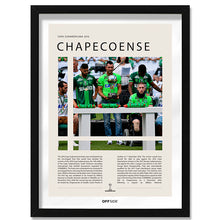 Chapecoense Campeón Copa Sudamericana 2016 - marco negro