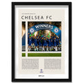 Chelsea FC Campeón Champions League 2021 - marco negro