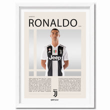 Cristiano Ronaldo CR7 en Juventus Temporada 2020 - marco blanco