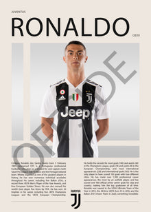 Cristiano Ronaldo CR7 en Juventus Temporada 2020 - vista con marca de agua