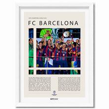 FC Barcelona Campeón Champions League 2015 - marco blanco
