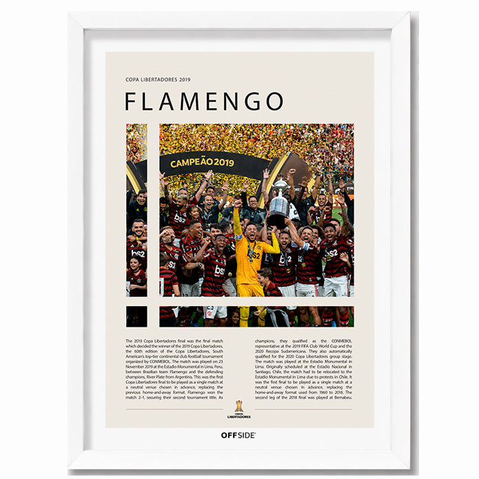 Flamengo Campeón Copa Libertadores 2019 - marco blanco