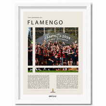 Flamengo Campeón Copa Libertadores 2025 - marco blanco