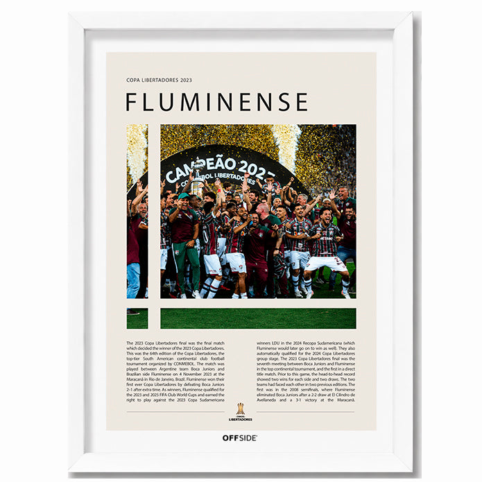 Fluminense Campeón Copa Libertadores 2023 - marco blanco