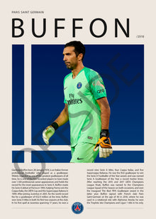 Gianluigi Buffon Gigi en PSG Temporada 2018 - vista con marca de agua